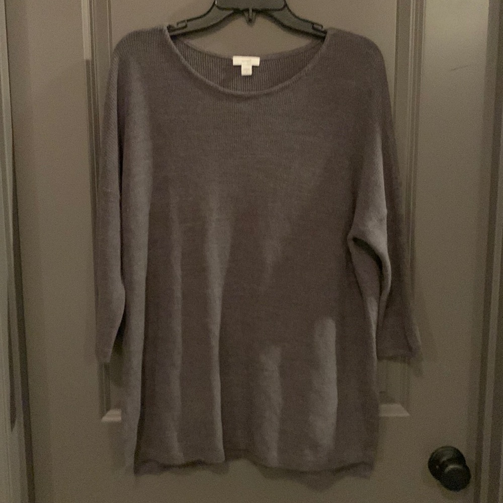 Purejill Gray women’s sweater size medium
